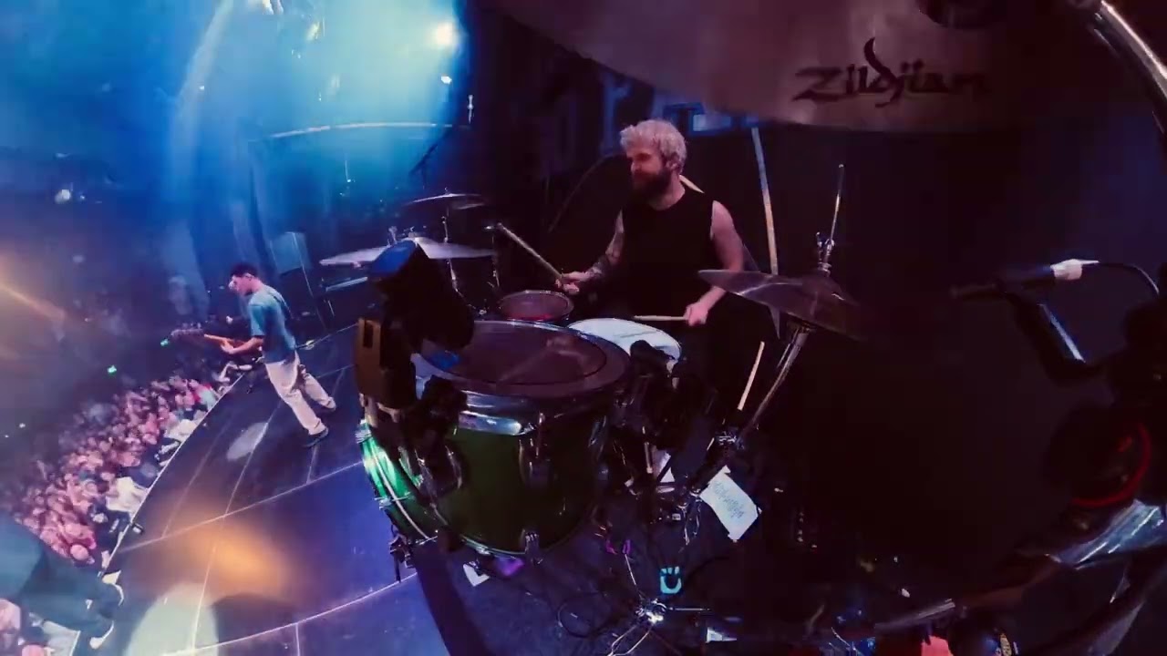 The Story So Far - Letterman (Drum Cam Live in Amsterdam)