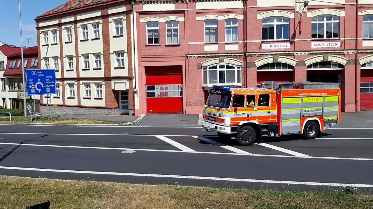 Výjezdy - HZS MSK Nový Jičín dne 24.7.2019 + JSDH Hodslavice