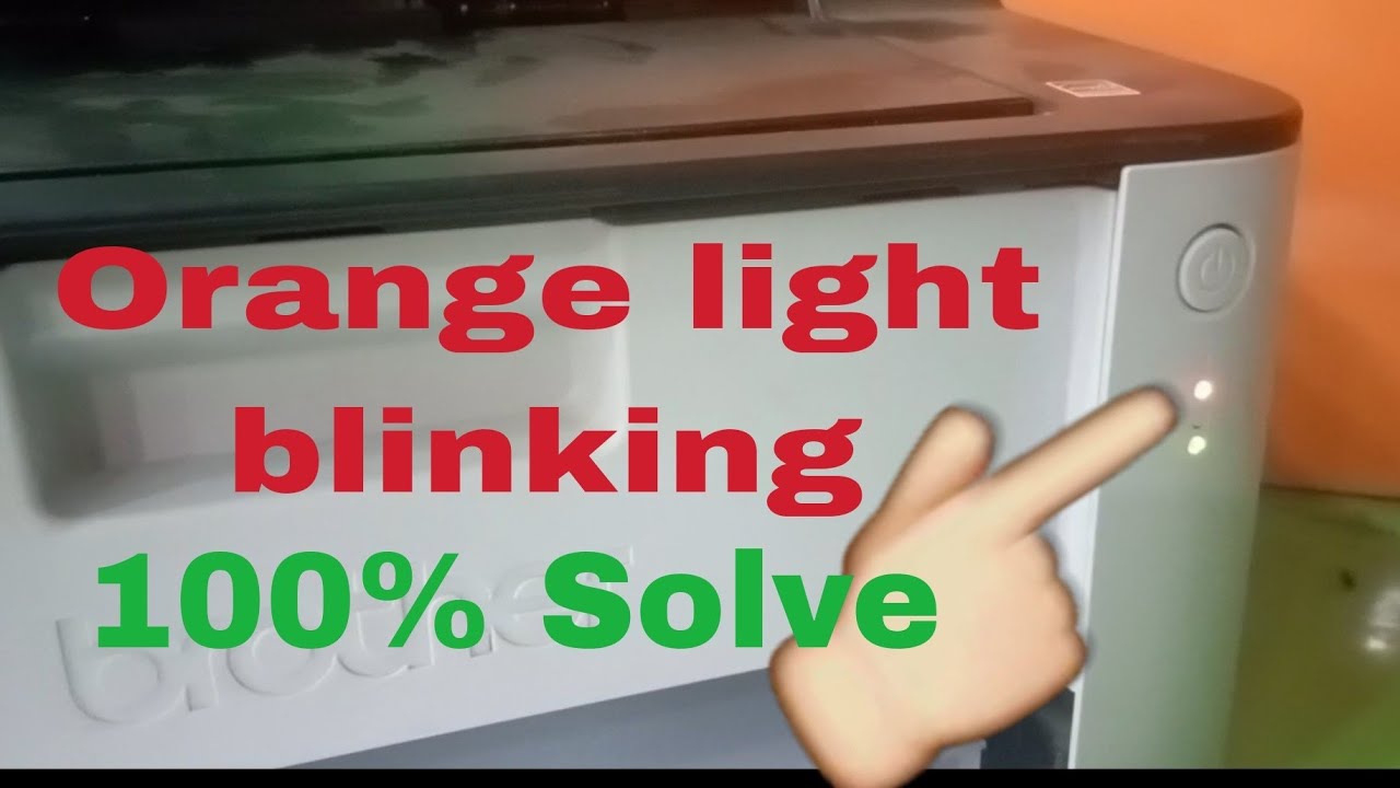 how to brother hl1110 printer read light blinking/toner drum reset/printe reset/fix problem solved