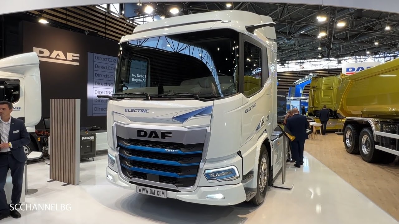 DAF XD 350 FT Electric (2024) Walkaround - Solutrance 2023 Lyon