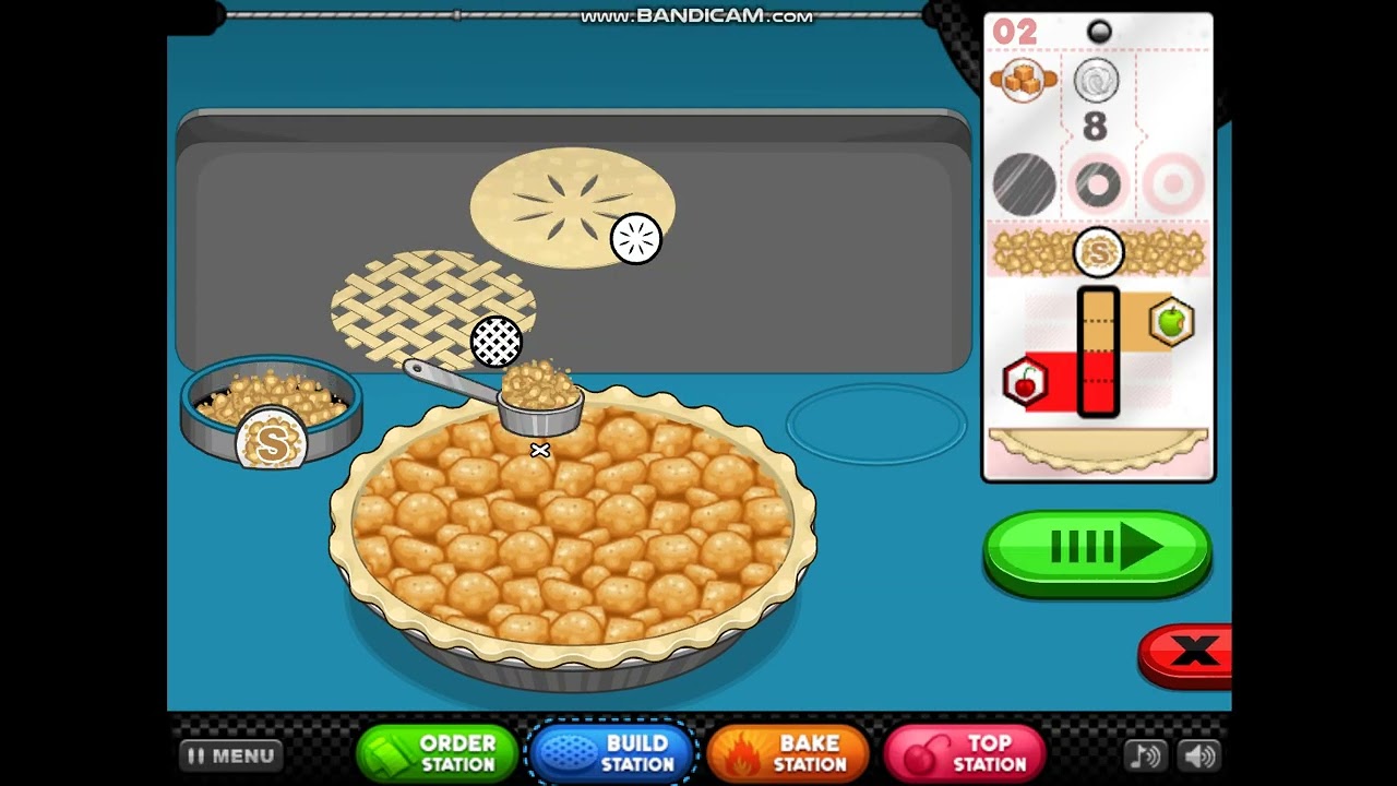 Papa's Bakeria (Intro, Tutorial and Burgerzilla) (Cecilia) (PI Day Special)