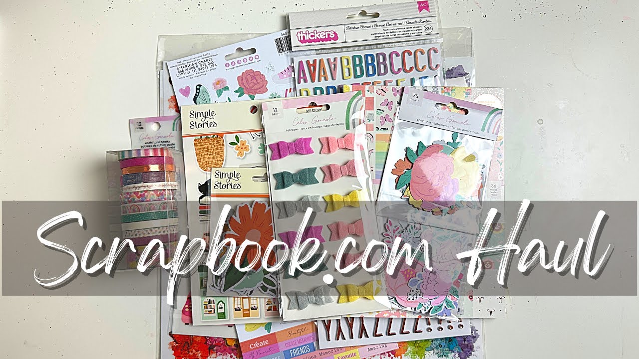 Scrapbook Haul | January 2024