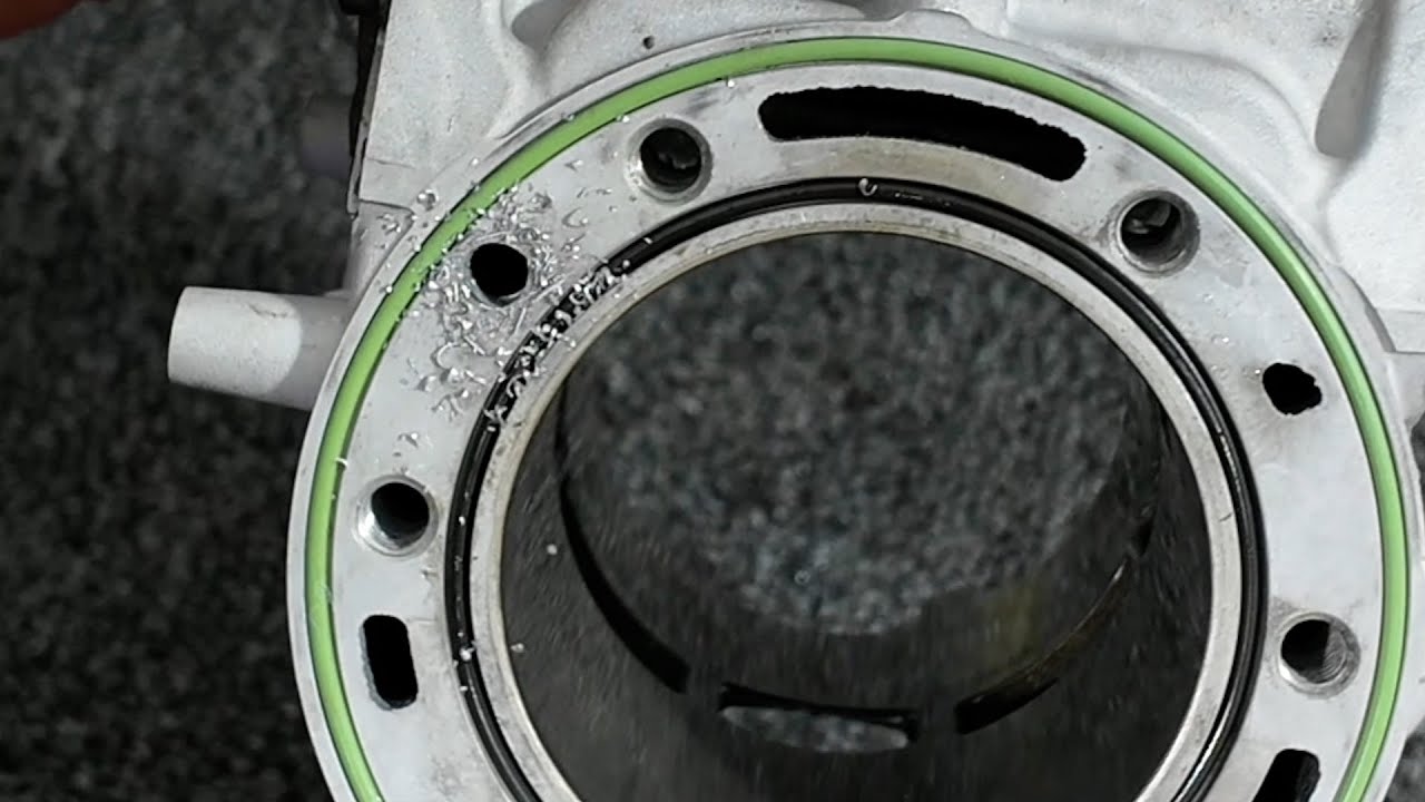 Fixing the cylinder hot spots in the 300 TBI bike before it seizes.  It's free.