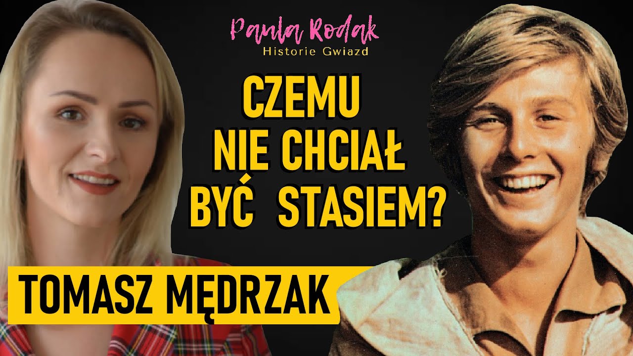 Na planie poznał miłość życia. Nie chciał być aktorem - Czy potem grał? Tomasz Mędrzak