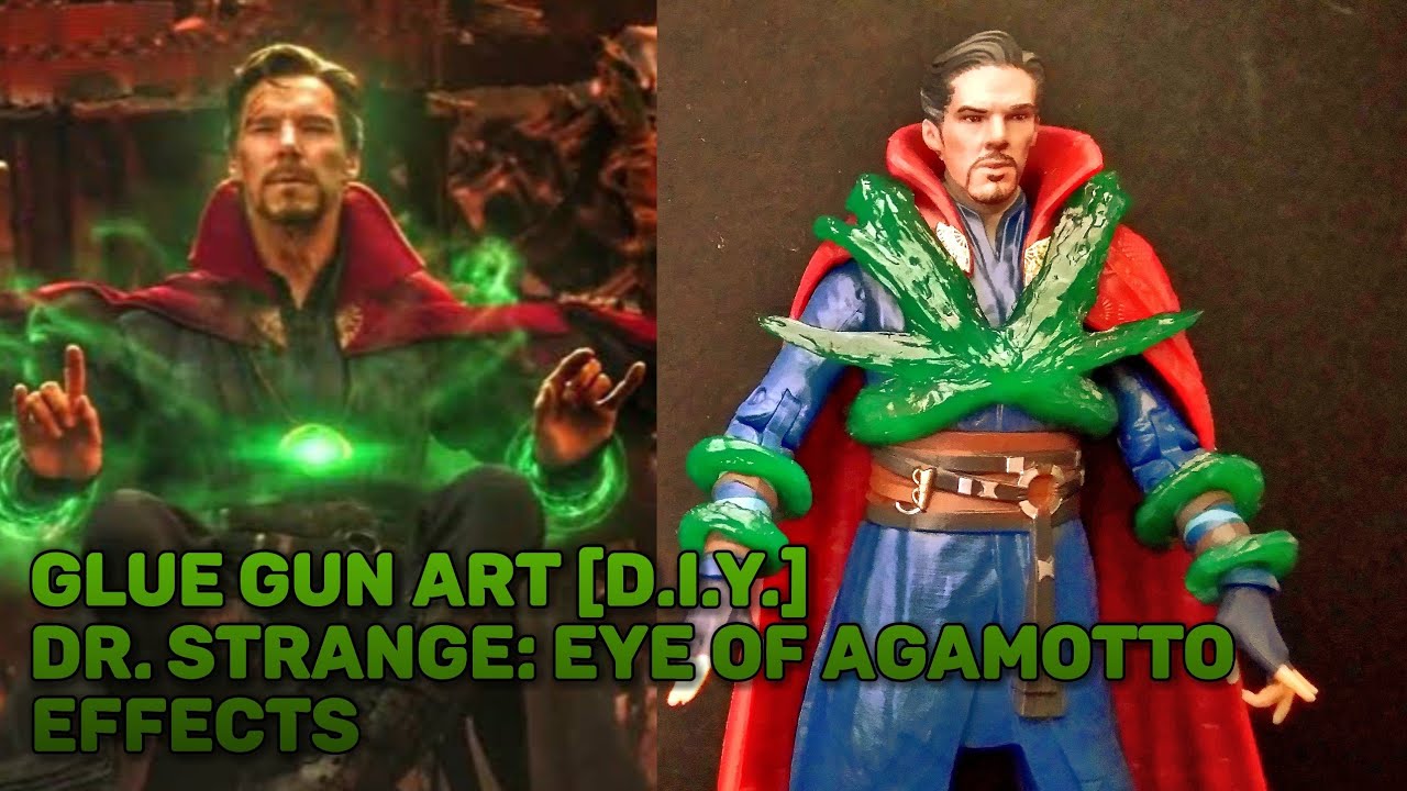 Glue Gun Art Tutorial #6 | Dr. Strange: Eye of Agamotto Effects