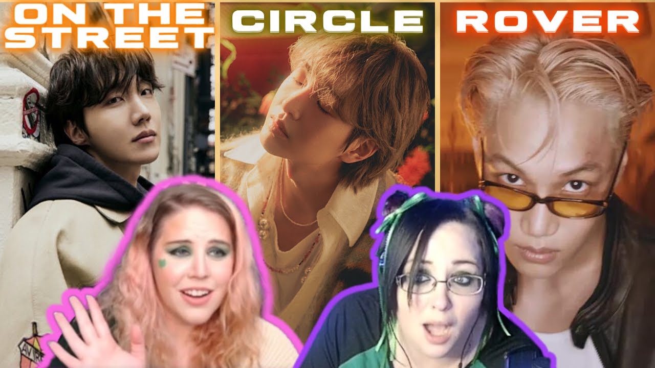 KAI 'Rover' MV + ONEW  'O (Circle)' MV + j-hope 'on the street' MV | K-Cord Girls React