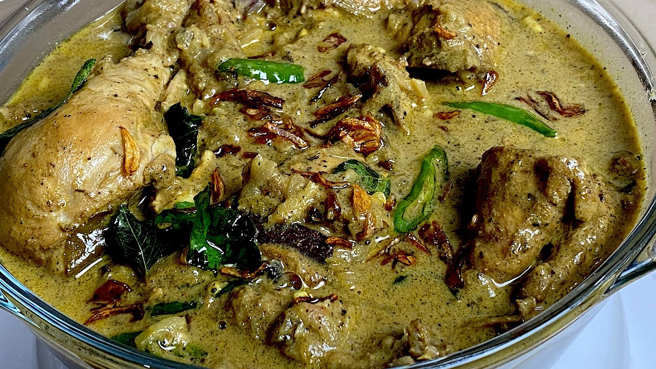 രുചിയൂറും ചിക്കൻ മപ്പാസ് കഴിച്ചാലോ! Chicken Mappas |Authentic Kerala Chicken Curry With Coconut Milk