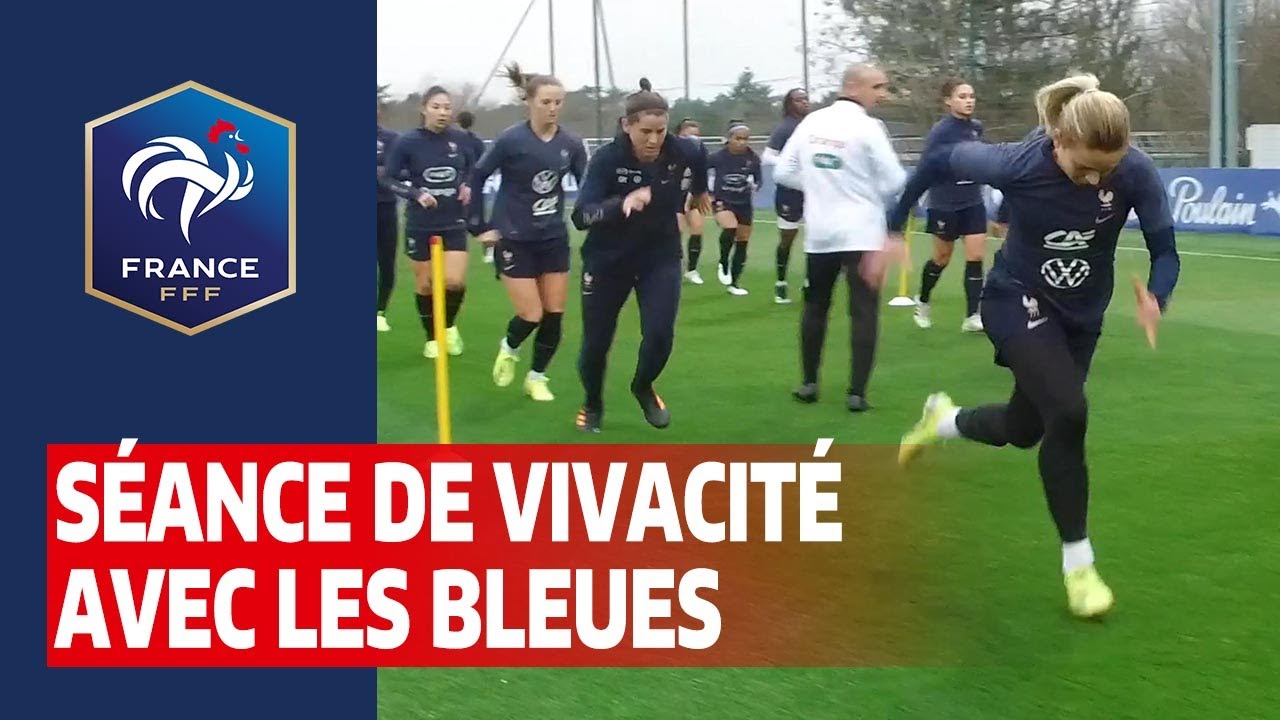 Equipe de France Féminine : une minute de vivacité avec les Bleues I FFF 2021