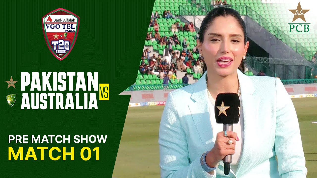 Pitch Side Pre-Match Show | Pakistan vs Australia | Match 01 | T20I Series 2026 | PCB | MJ1K