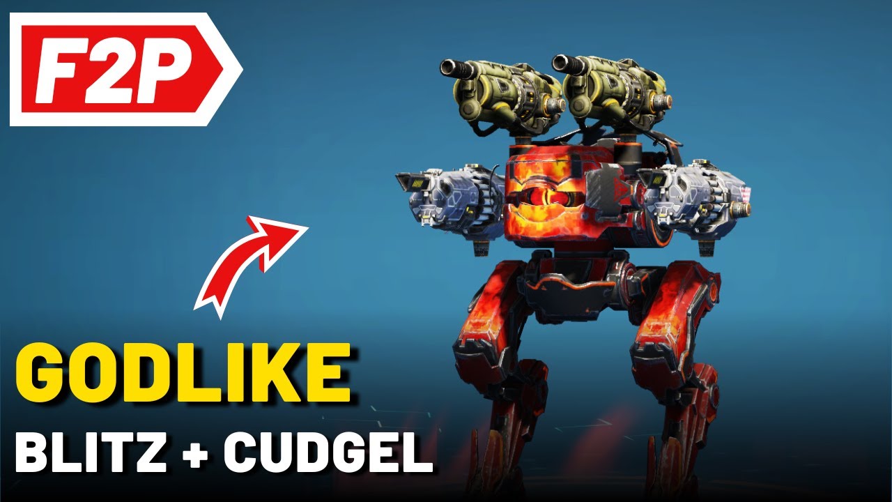 Blitz Cudgel - War Robots (F2P) Free to Play Gameplay (No Commentary)