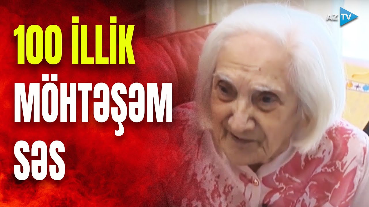 Ömrünün 71 ilini radioya həsr edən Züleyxa Hacıyeva 100 yaşını qeyd edir