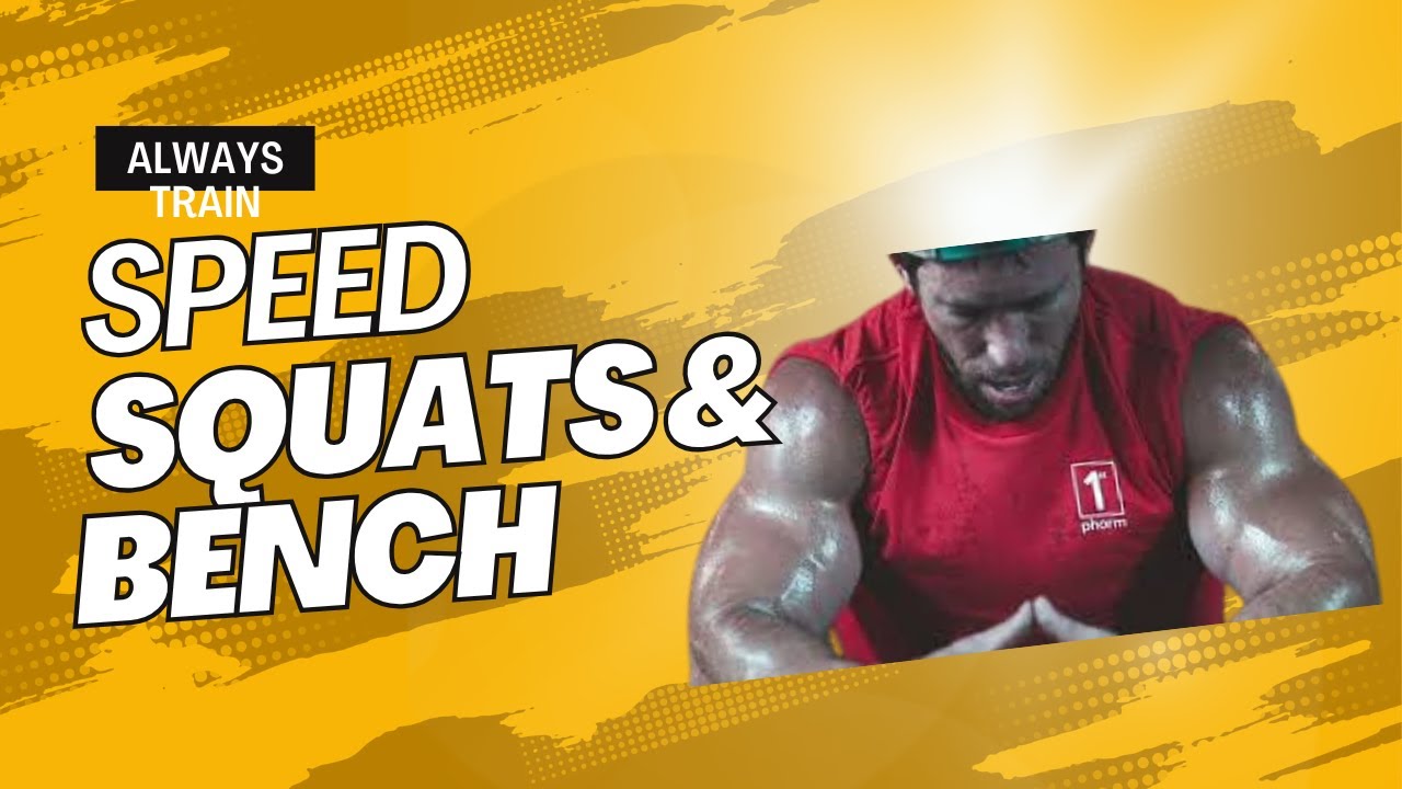 Speed Day: Back Squats and Bench Press!