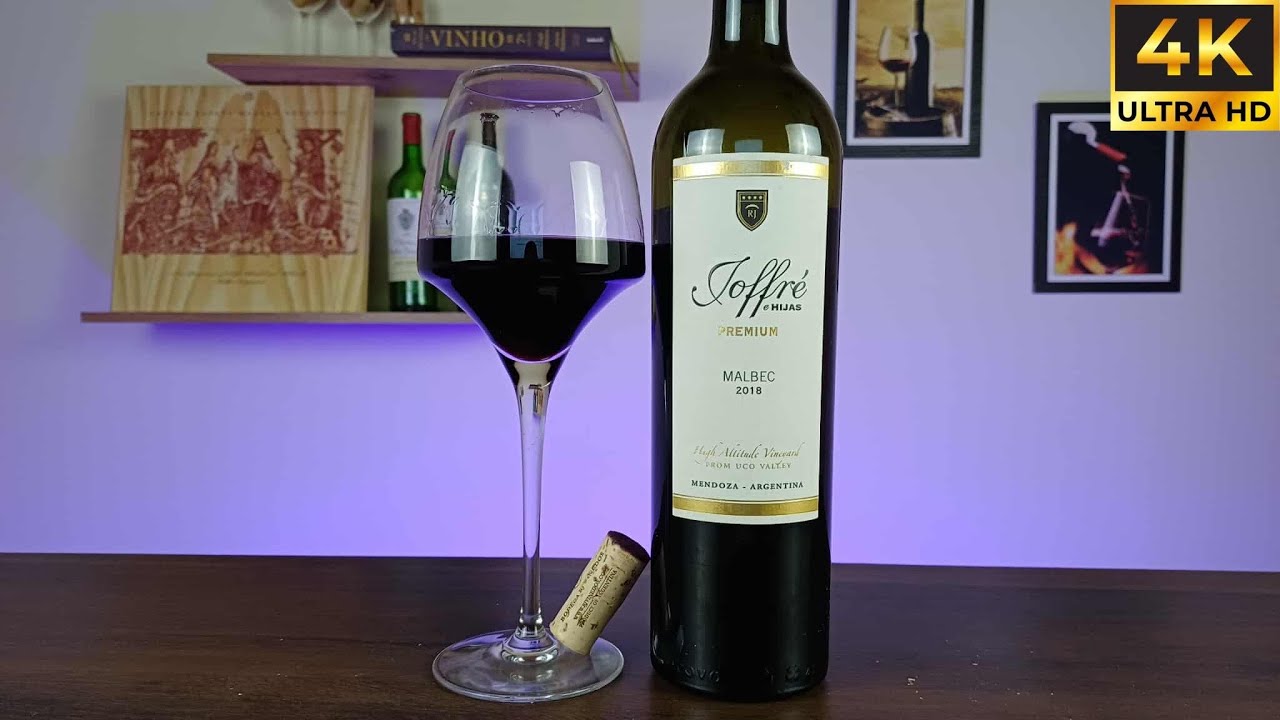 #0733 - Vinho Joffre e Hijas Premium Malbec 2018 #vinho #vino #wine