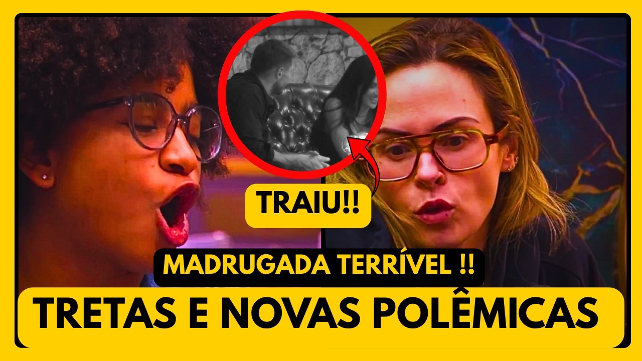 💥BBB26 BOMBA NA MADRUGADA!  PIOR festa, Novo casal SURGE, Ana Paula PROMETE O CAOS...