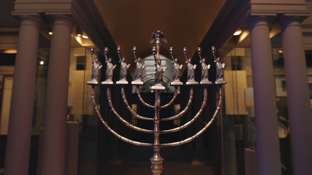 Skirball Collection Spotlight: Statue of Liberty Hanukkah Lamp