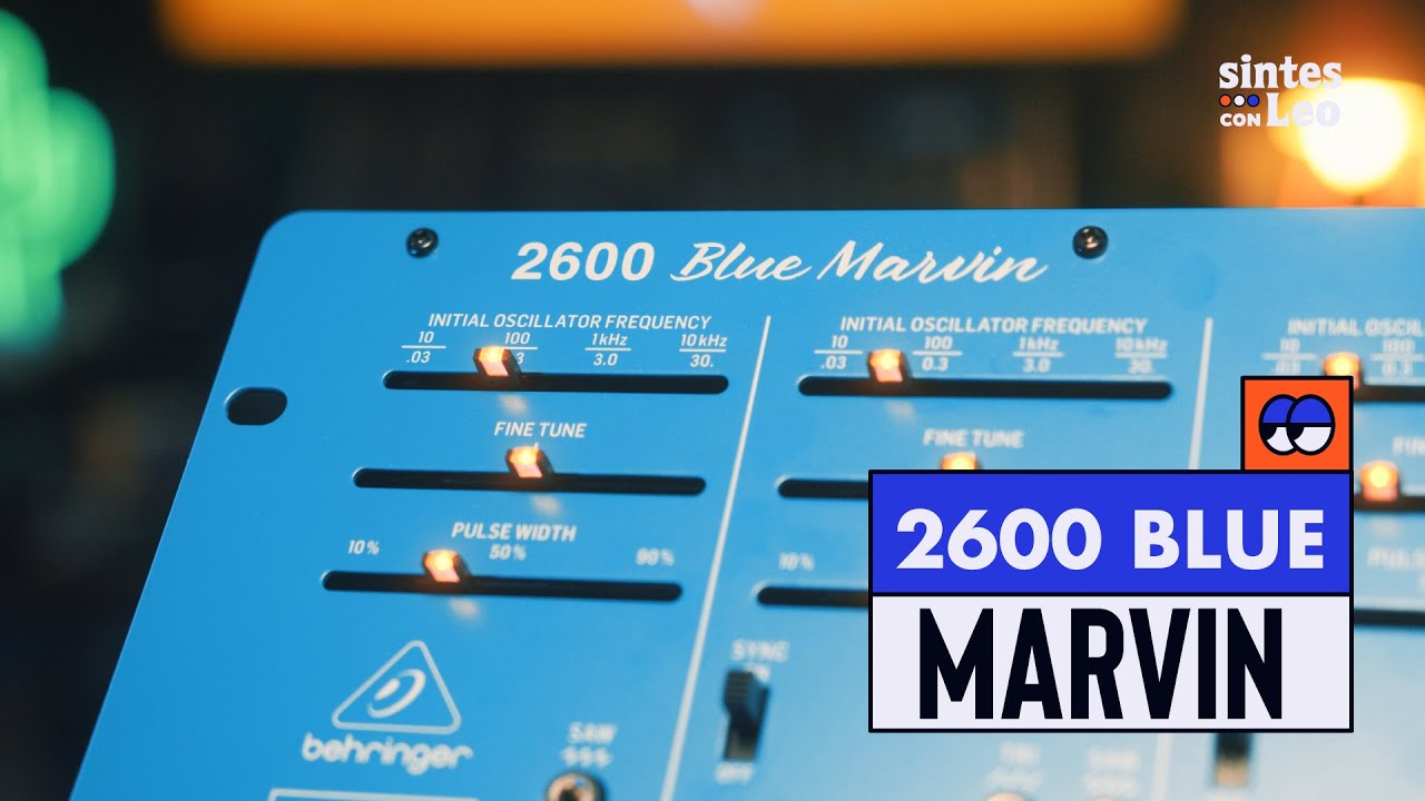 Behringer 2600 Blue Marvin  - Fantástico Sintetizador!