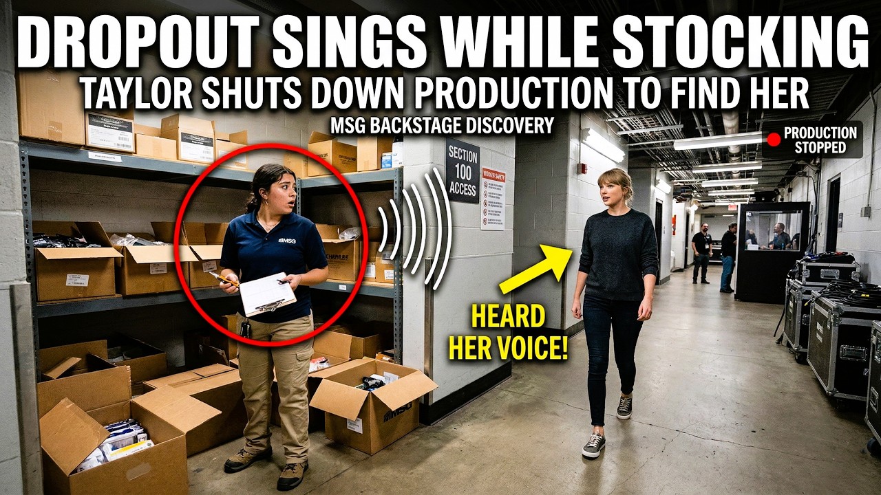 High School Dropout Sings While StockingArena Concessions—Taylor Swifts Reaction SHUTDOWN Production