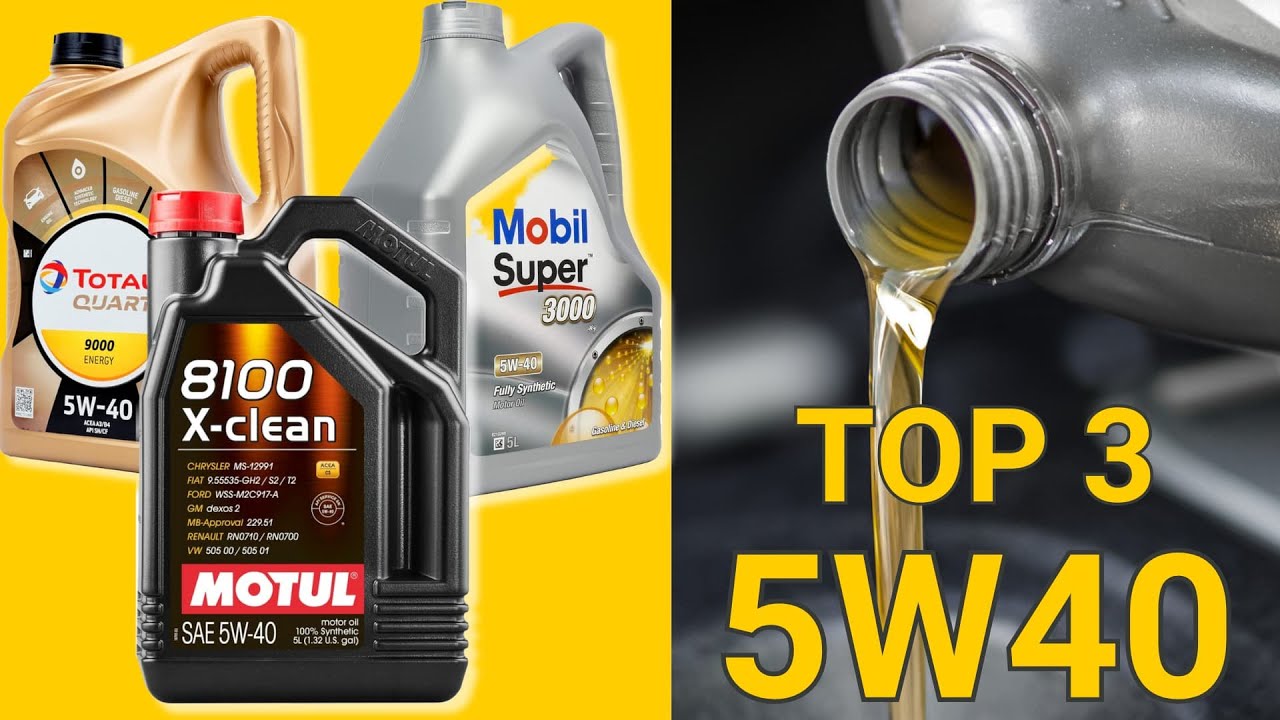 TOP 3 : Meilleure Huile 5w40 - 2025