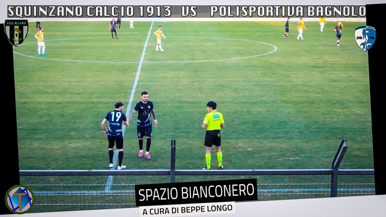 SQUINZANO CALCIO 1913 VS POLISPORTIVA BAGNOLO 0 - 1