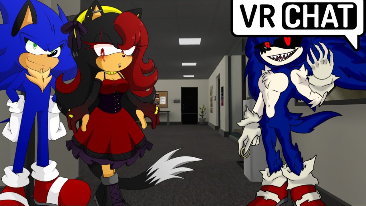 (POV) Cutie Shadina & Starkanador meet Exetior (VRCHAT)