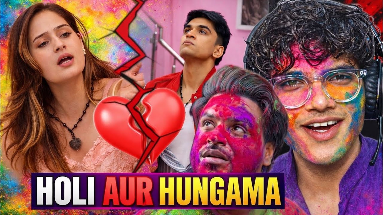 HOLI AUR PYAR KA HUNGAMA | ENGAGED 2 | HOLI VIRAL MEMES 