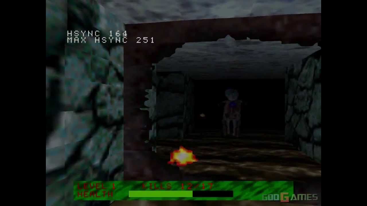 Clone - Net Yaroze - Gameplay PSX (PS One) HD 720P (Playstation classics)