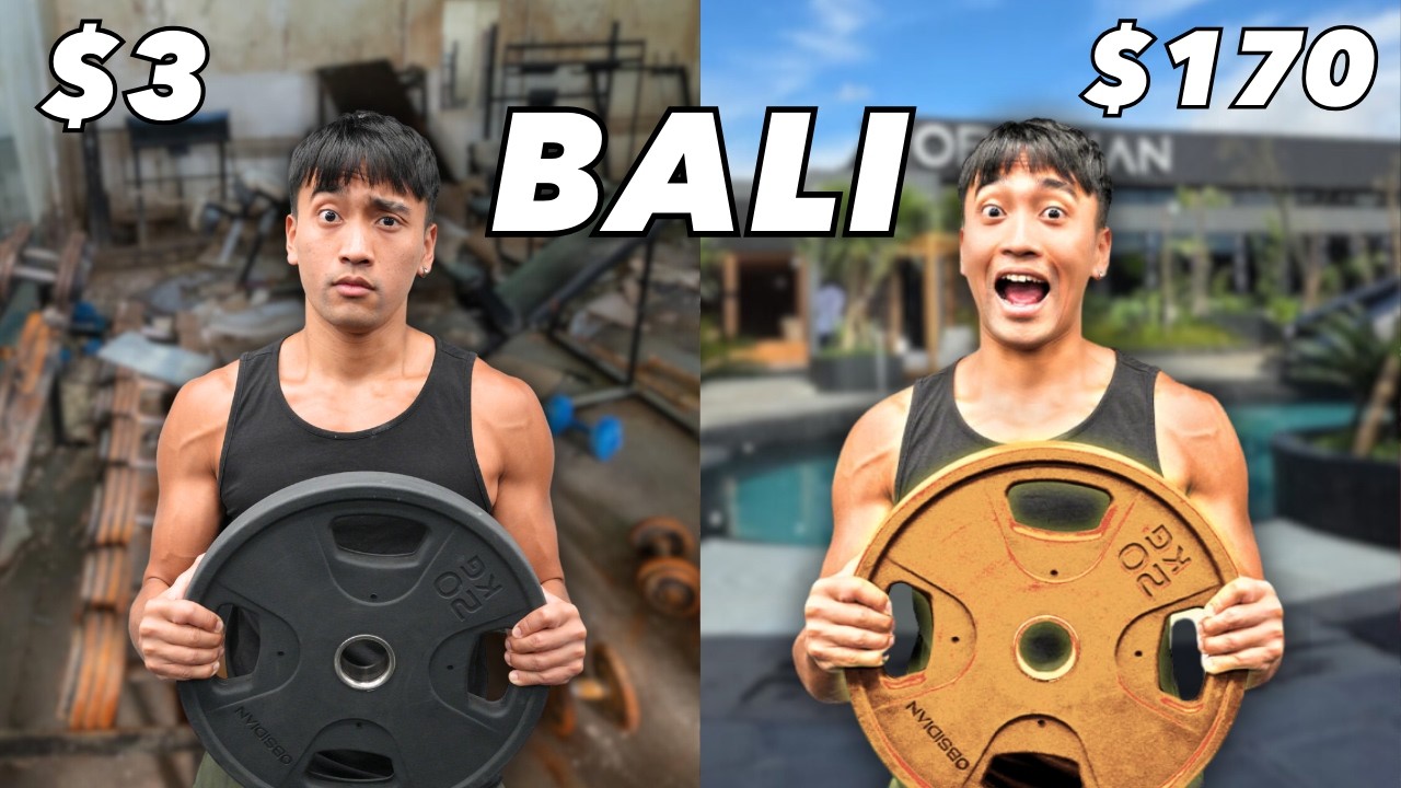 Bali's Cheapest vs Most Expensive Gym