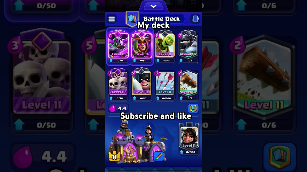 Best deck to get 7k trophies       ( clash royal )