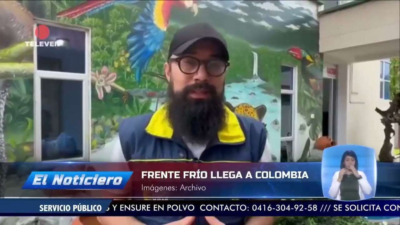 Frente frío llega a Colombia – El Noticiero emisión meridiana 06/02/26