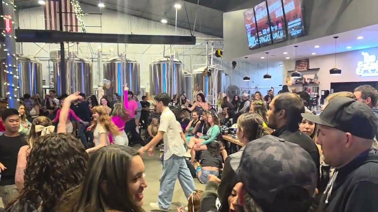 Stagecoach Line Dance Competition at red Engine Brewing Company