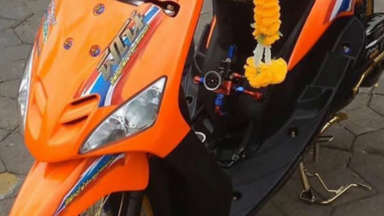 modifikasi mio thailook simple keren