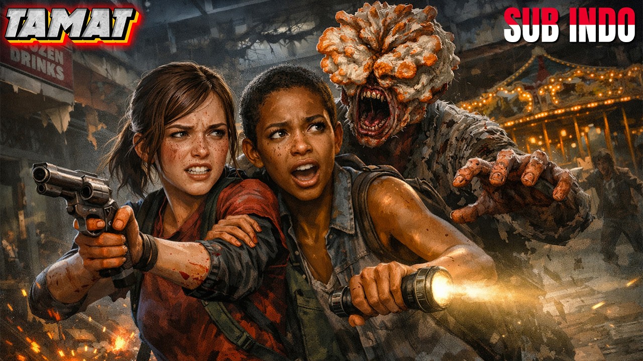 alamak😱 ternyata gini cerita Ellie kegigit zombie jamur...The Last Of Us Left Behind SUB INDO TAMAT