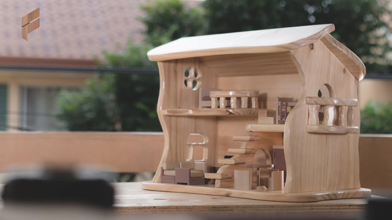How to make a Fairy Tale Wooden Dollhouse