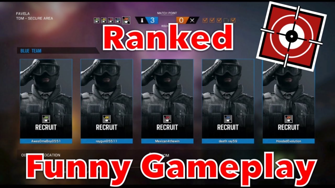 Rainbow 6 Siege | Ranked Gameplay | Funny Moments