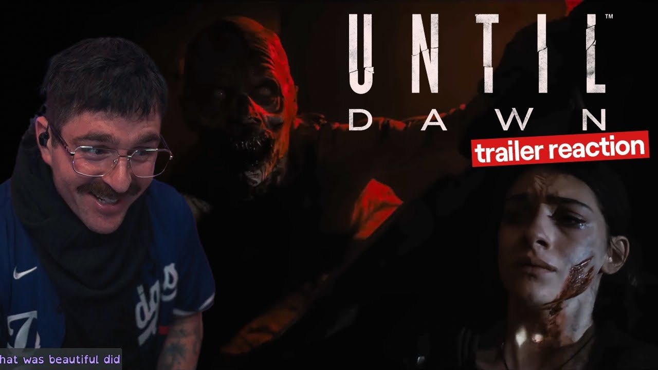 julien reacts to the Until Dawn Movie trailer