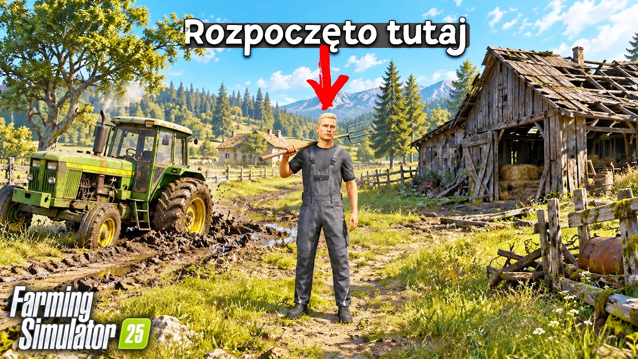 I Survived 1 YEAR on the FAMILY FARM! Farming Simulator 25