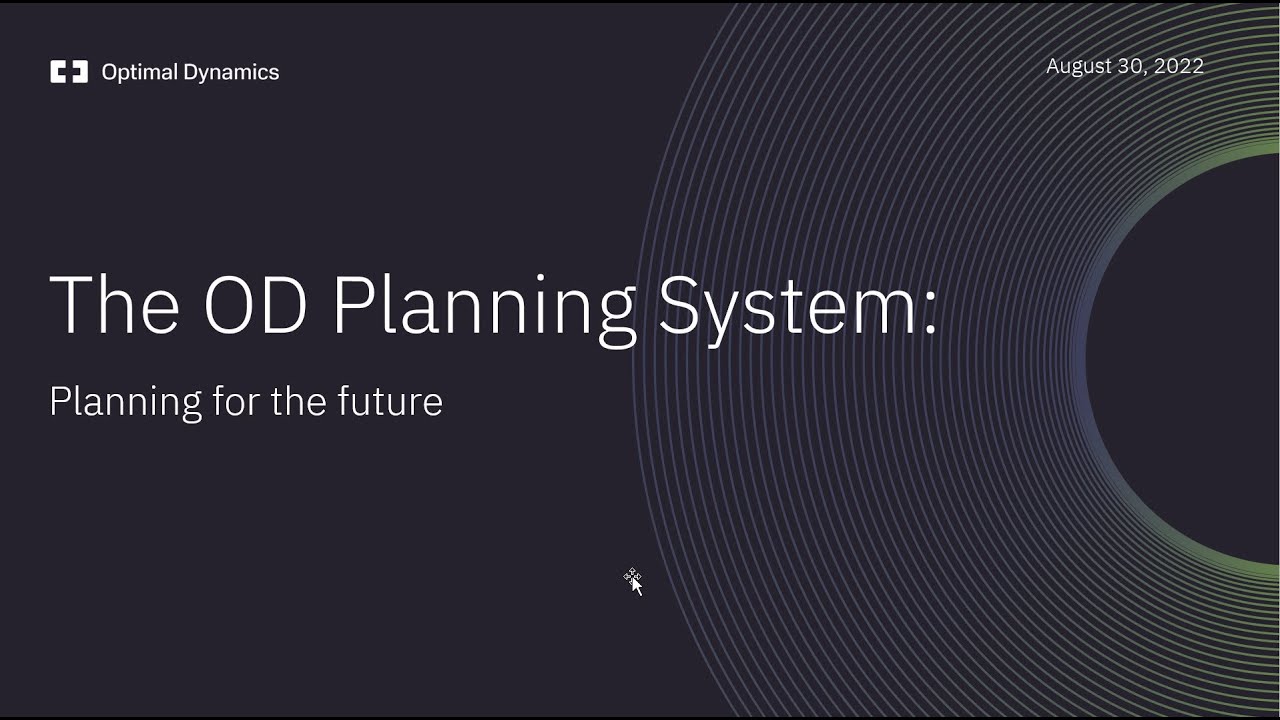 Planning for the Future