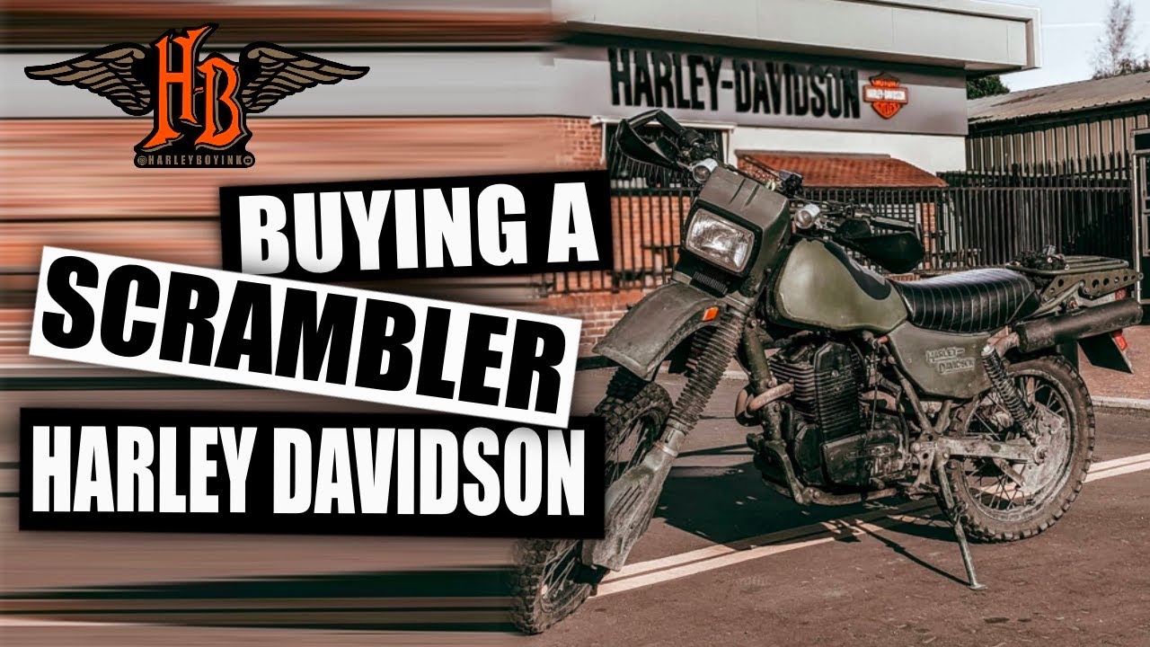HARLEY DAVIDSON SCRAMBLER Mt350 | EX MILITARY