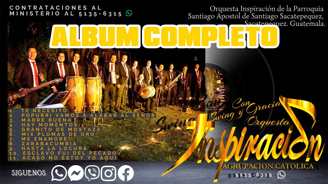 ALBUM COMPLETO Orquesta Inspiraci&oacute;n Una Hora de M&uacute;sica Cat&oacute;lica