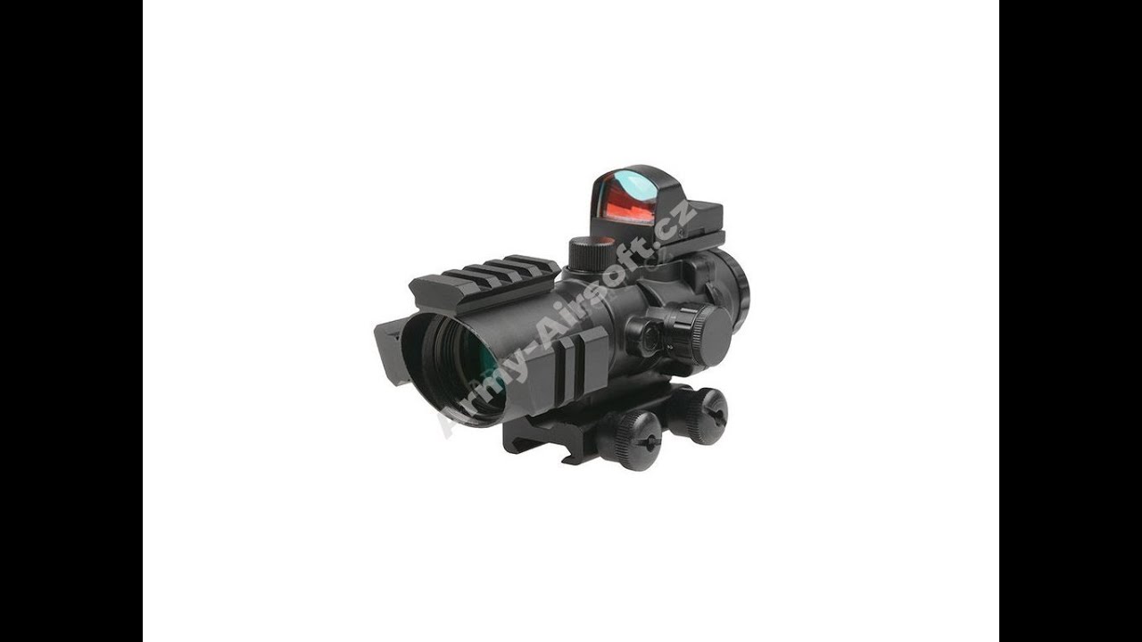 🎯 Unboxing Airsoft kolim&aacute;toru Rhino 4X32 Micro Red Dot Sight &ndash; Theta Optics