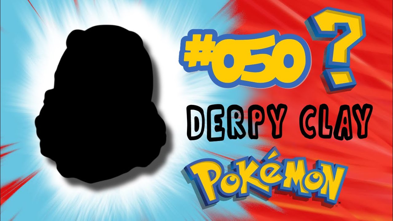 Derpy Clay Pokémon - #050 Diglett