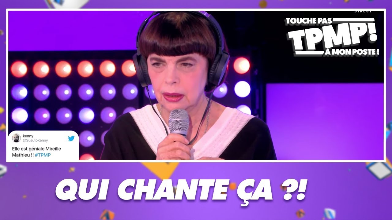Soprano, PNL... Mireille Mathieu doit faire deviner les chansons au public !