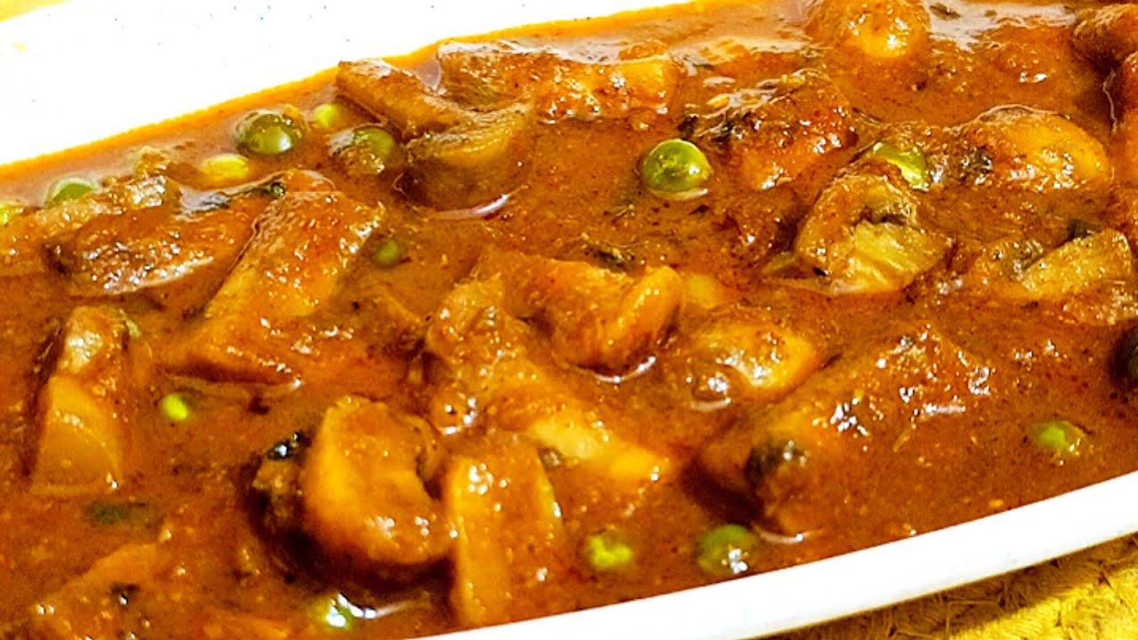  मटर मशरूम बनाने का ये तरीका देख लिया तो छोले पनीर खाना भूल जाओगे 🤤 Matar mashroom recipe 😋