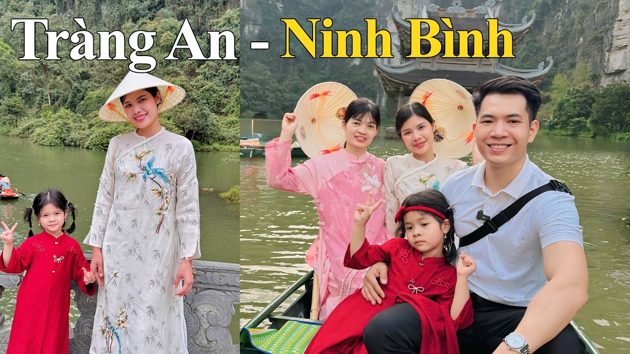 Vlog Lần Đầu Đi Tràng An Ninh Bình | Kiến Dương 