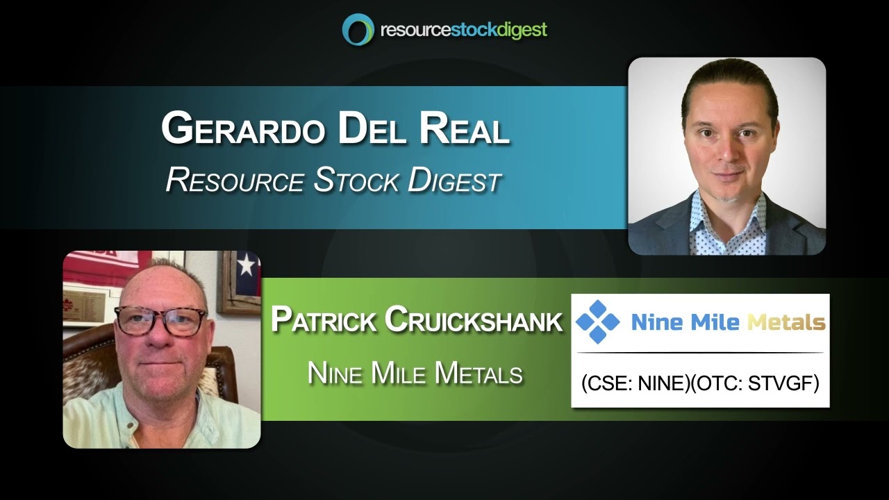 RSD Interview: Nine Mile Metals (CSE: NINE)(OTC: STVGF) Director Patrick Cruickshank- March 21, 2022