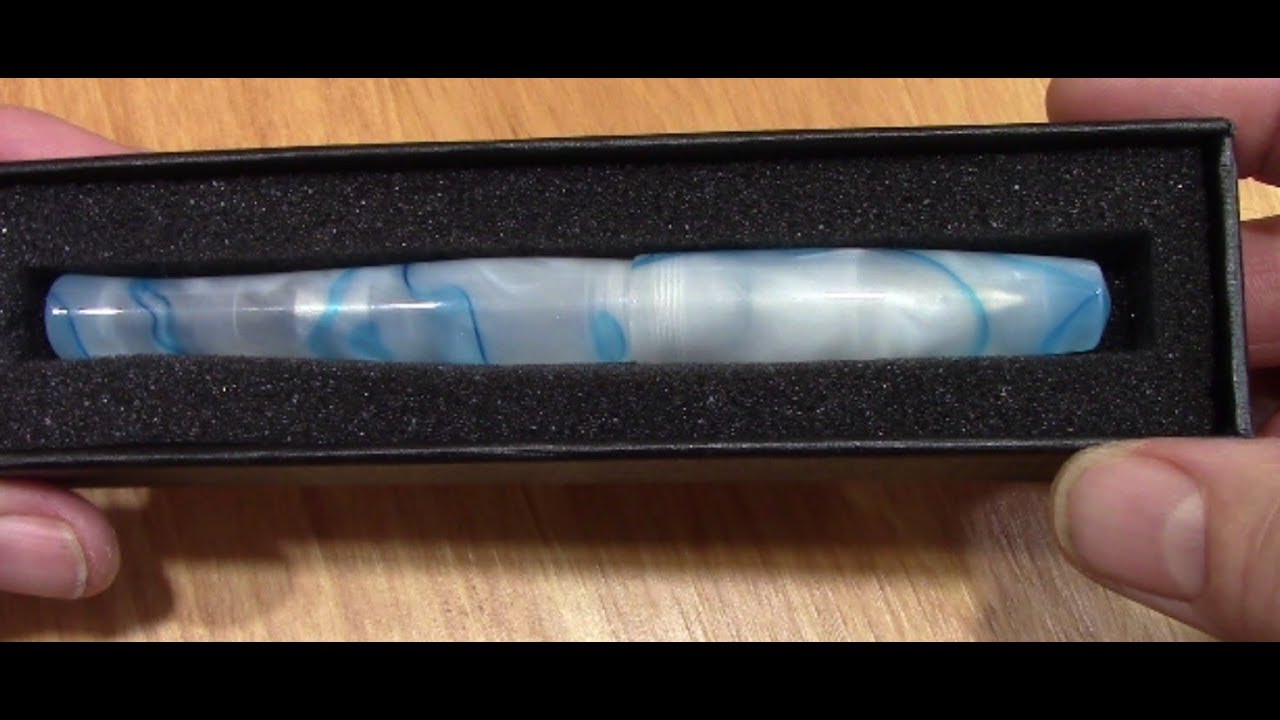PENBBS 323-9SF Sky Blue Fountain Pen Review