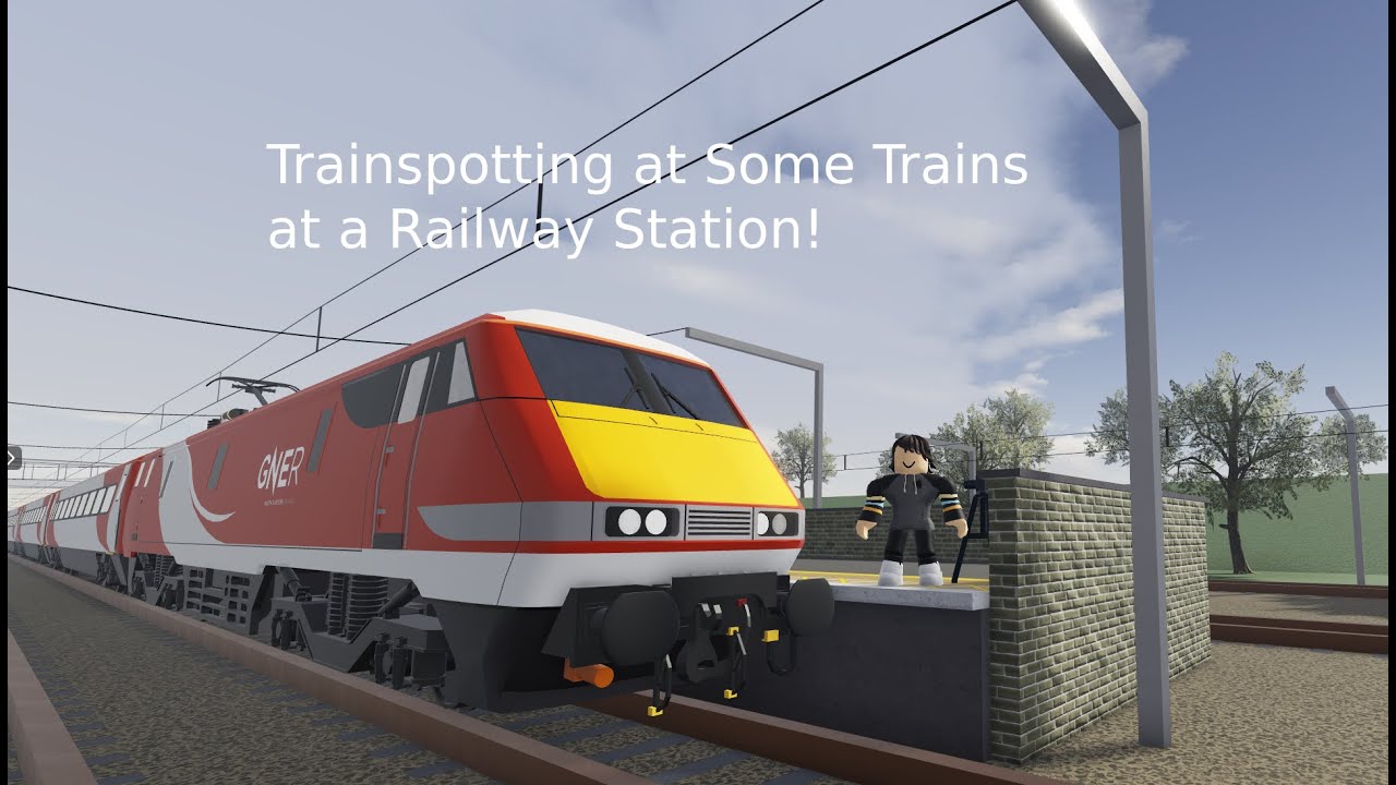 Some Trains at a Railway Station #trainspotting (roblox) Part 2