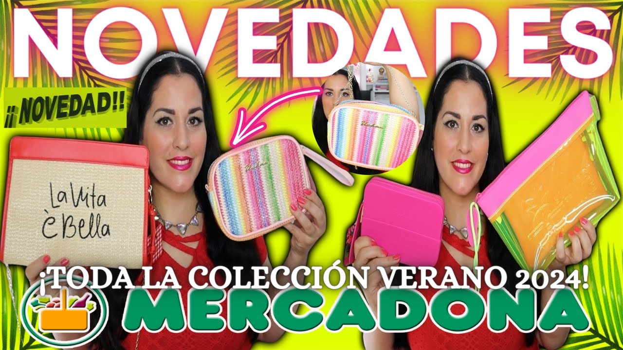 🩷RECIÉN LLEGADAS💚NOVEDADES MERCADONA TODA LA NUEVA COLECCIÓN DE NECESERES VERANO 2024