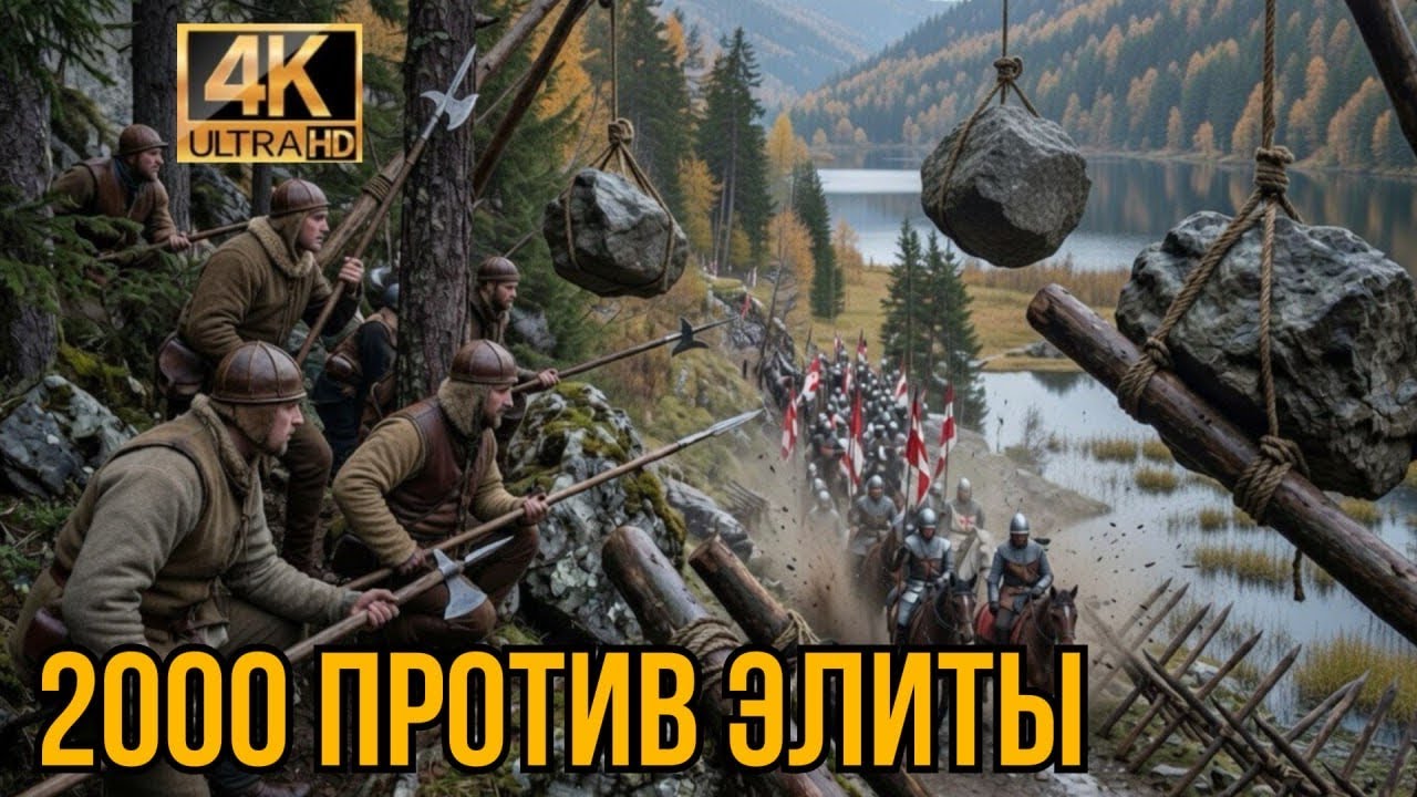 Моргартен (1315): 2000 против армии Габсбургов