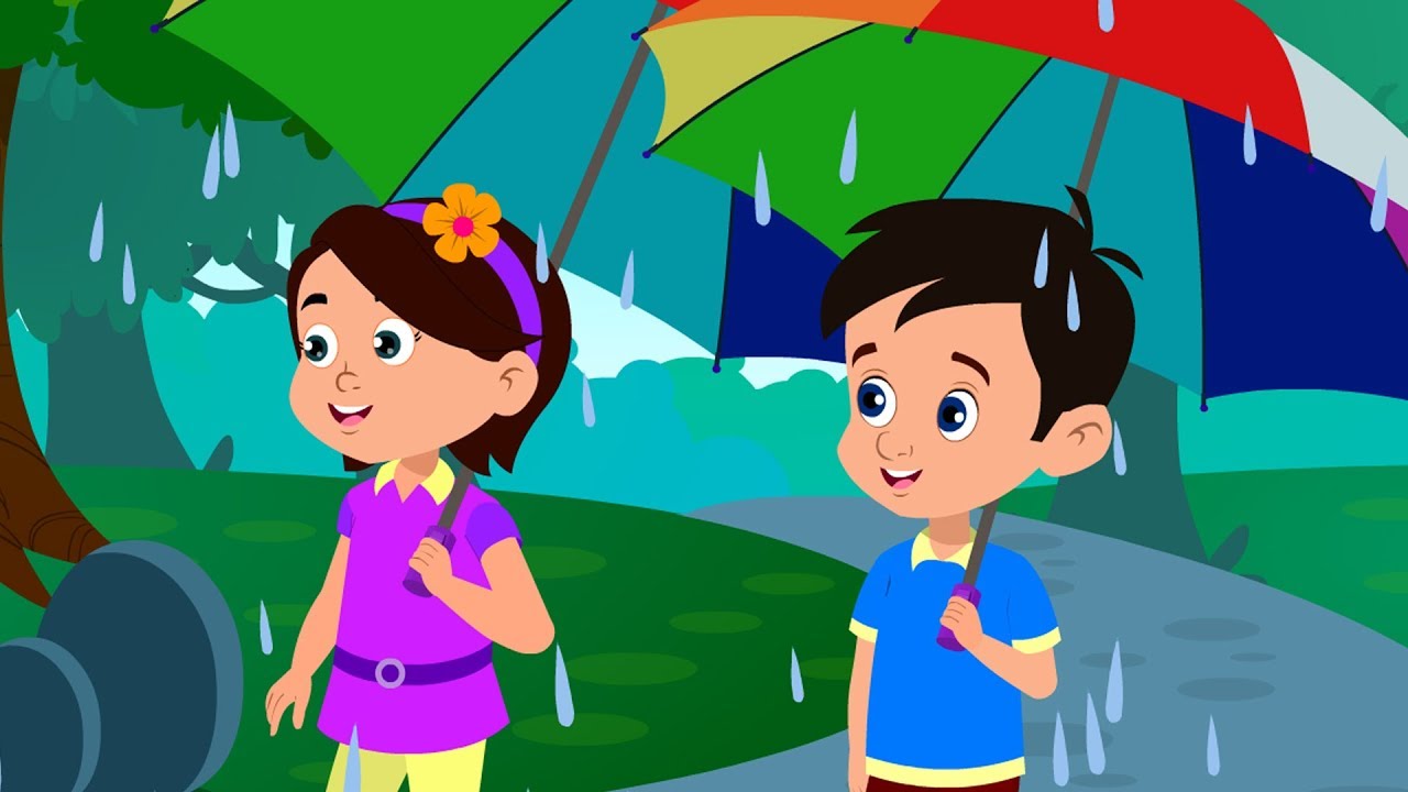Pani Barsa Cham Cham | Nursery Rhymes in Hindi | पानी बरसा छम छम | Kids Tv India | Hindi Poems